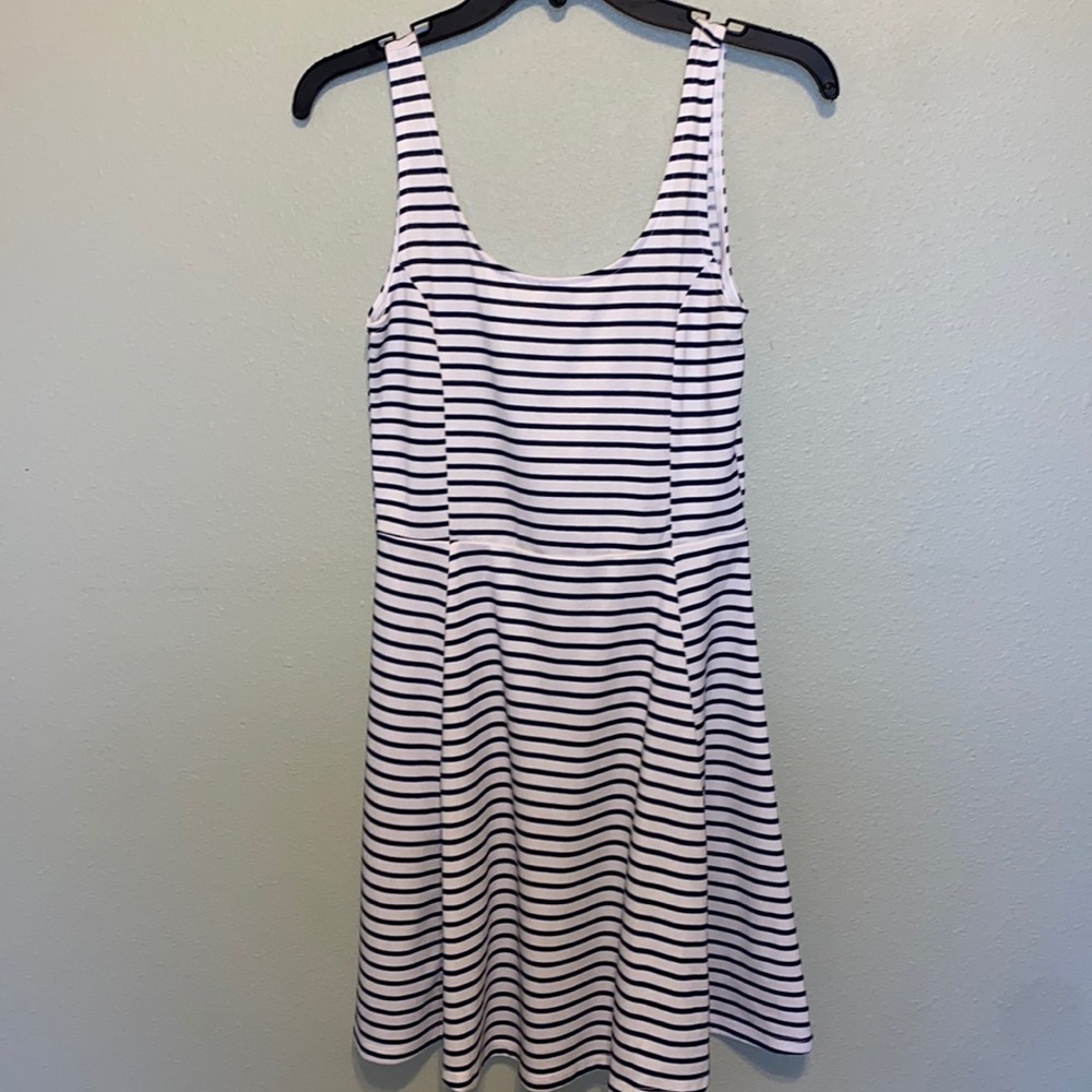 H&M striped dress. Size 8